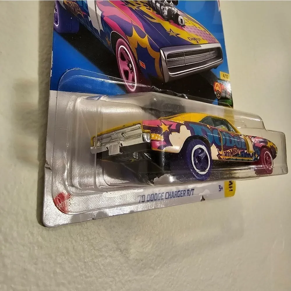 Hot Wheels 1970 Dodge Charger R/T HW Art Cars Hotwheels HTB76  2024 Mainline New